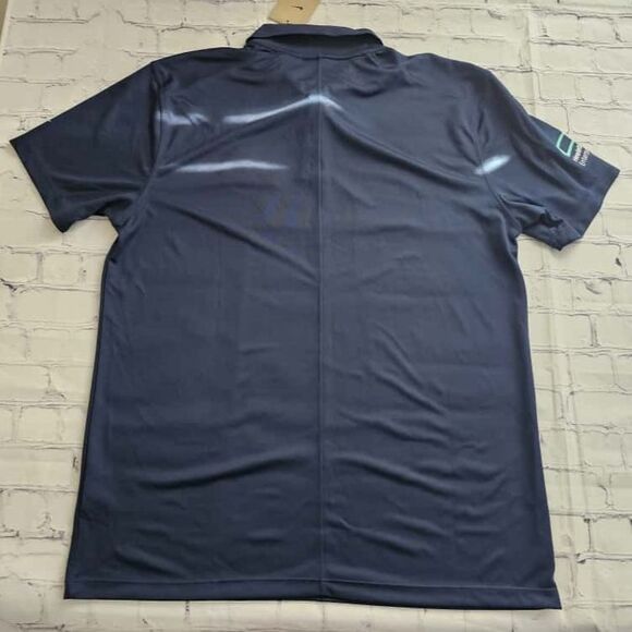 Nike Dri-Fit Men’s Polo Shirt Medium Navy Special Olympics Florida 50th NWT - Picture 13 of 13